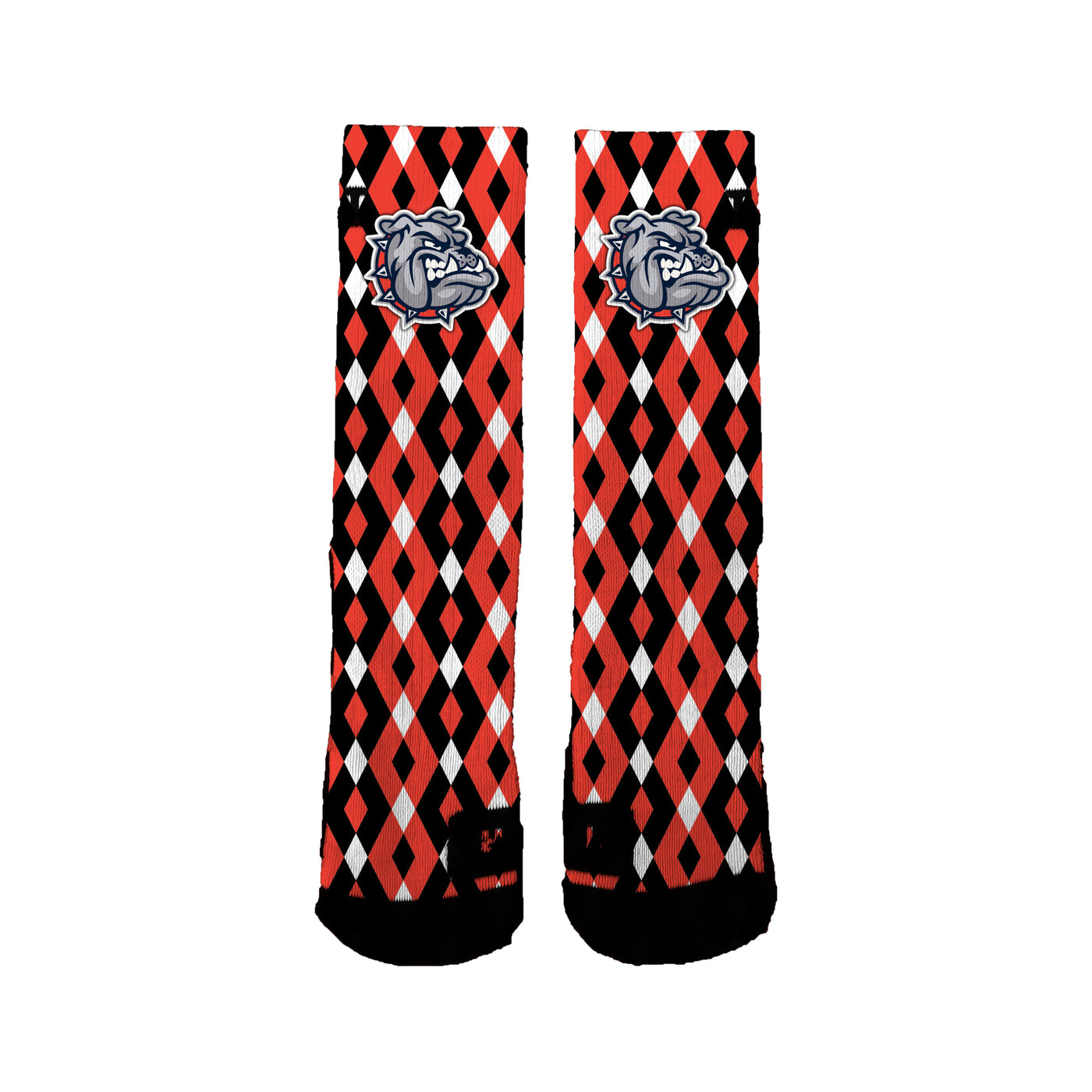 Ainsworth Bulldog Football Jester Socks