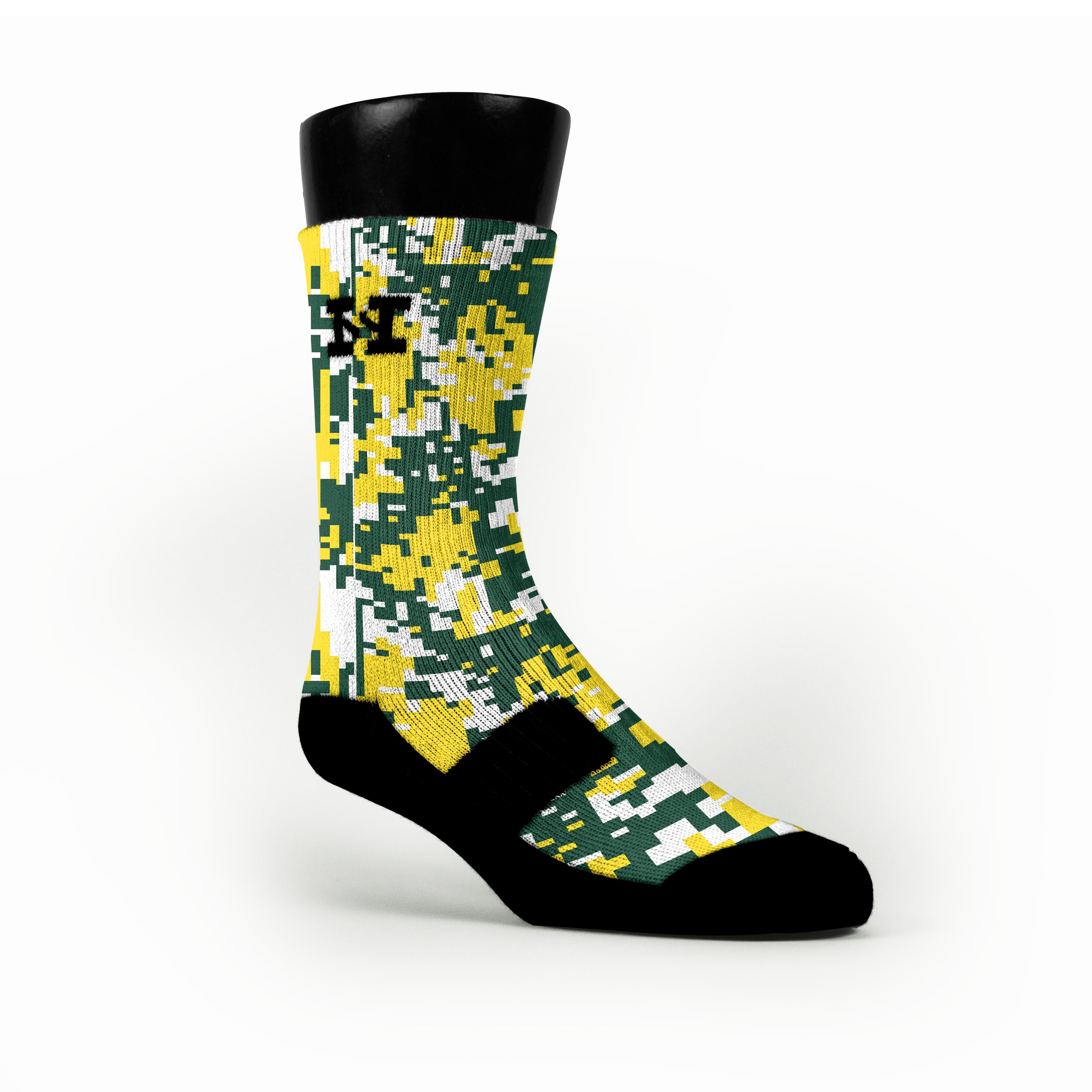 nike camo crew socks