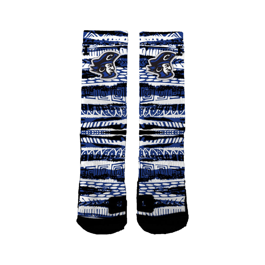 Charlestown Middle School Tribal Fusion Socks