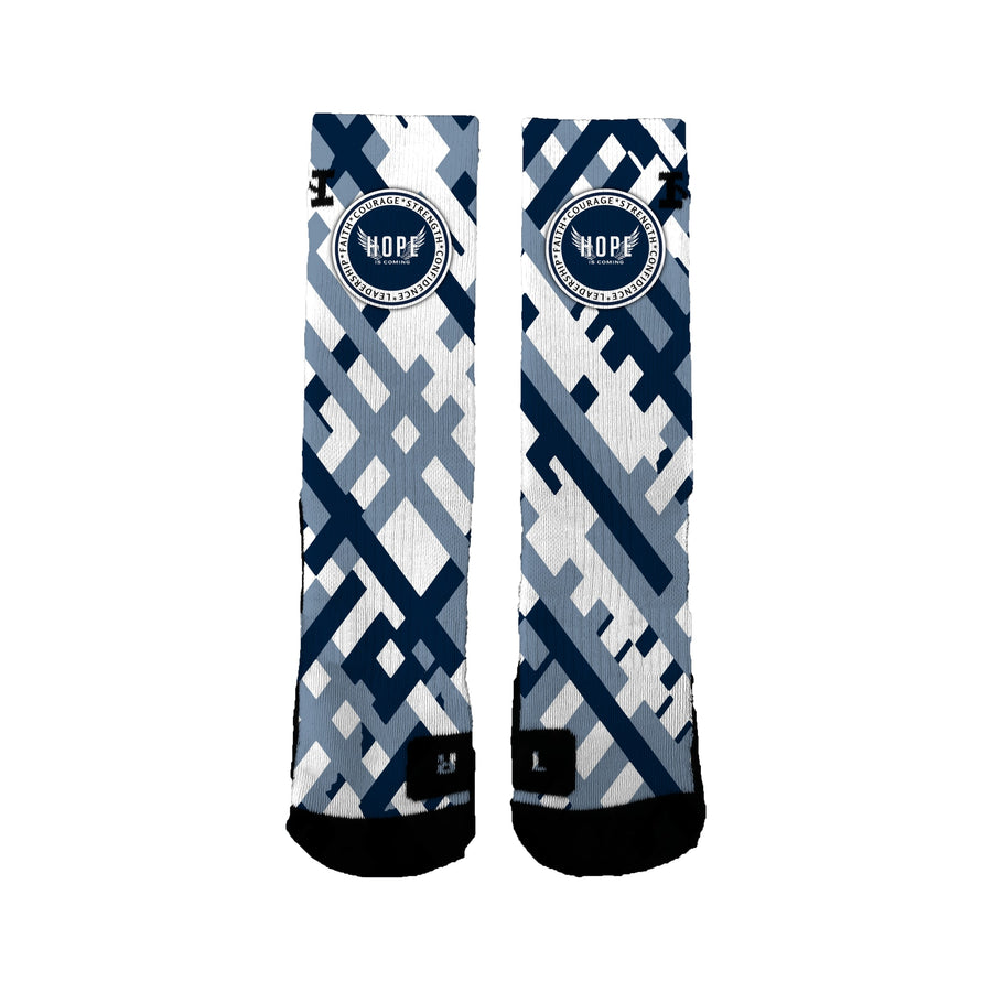 Hope Is Coming 12u Basketball Cross Socks