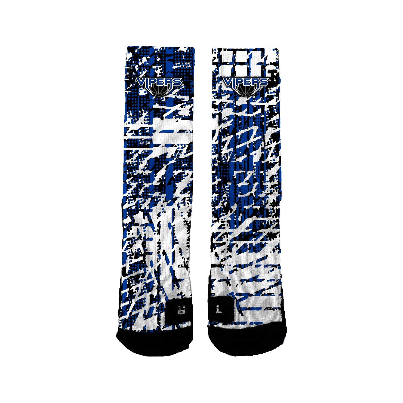 Vipers Bball Old Logo Signal Socks