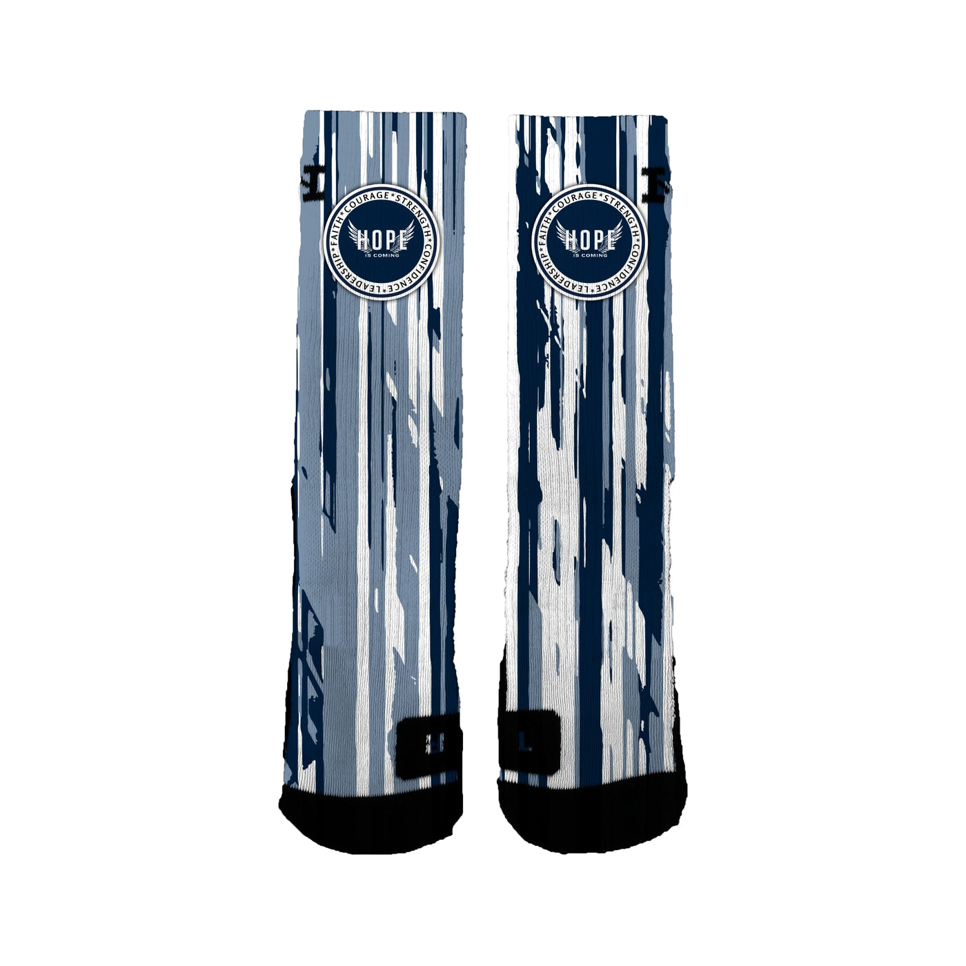 Hope Is Coming 12u Basketball Illusion Socks