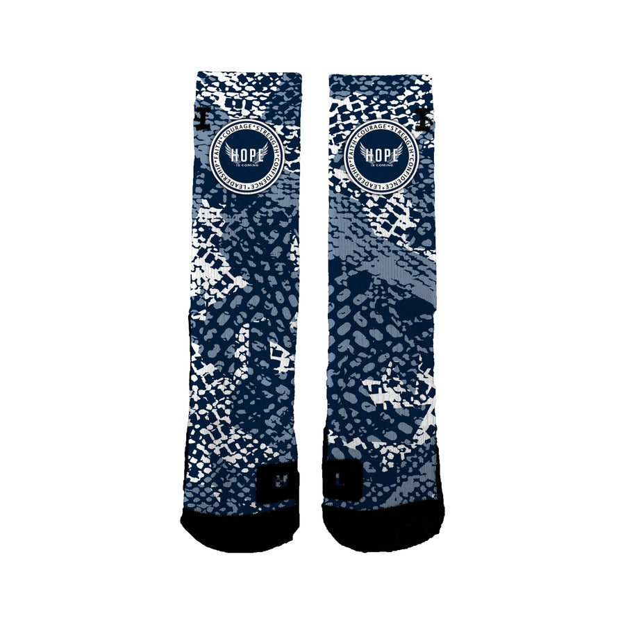 Hope Is Coming 12u Basketball BHM Socks
