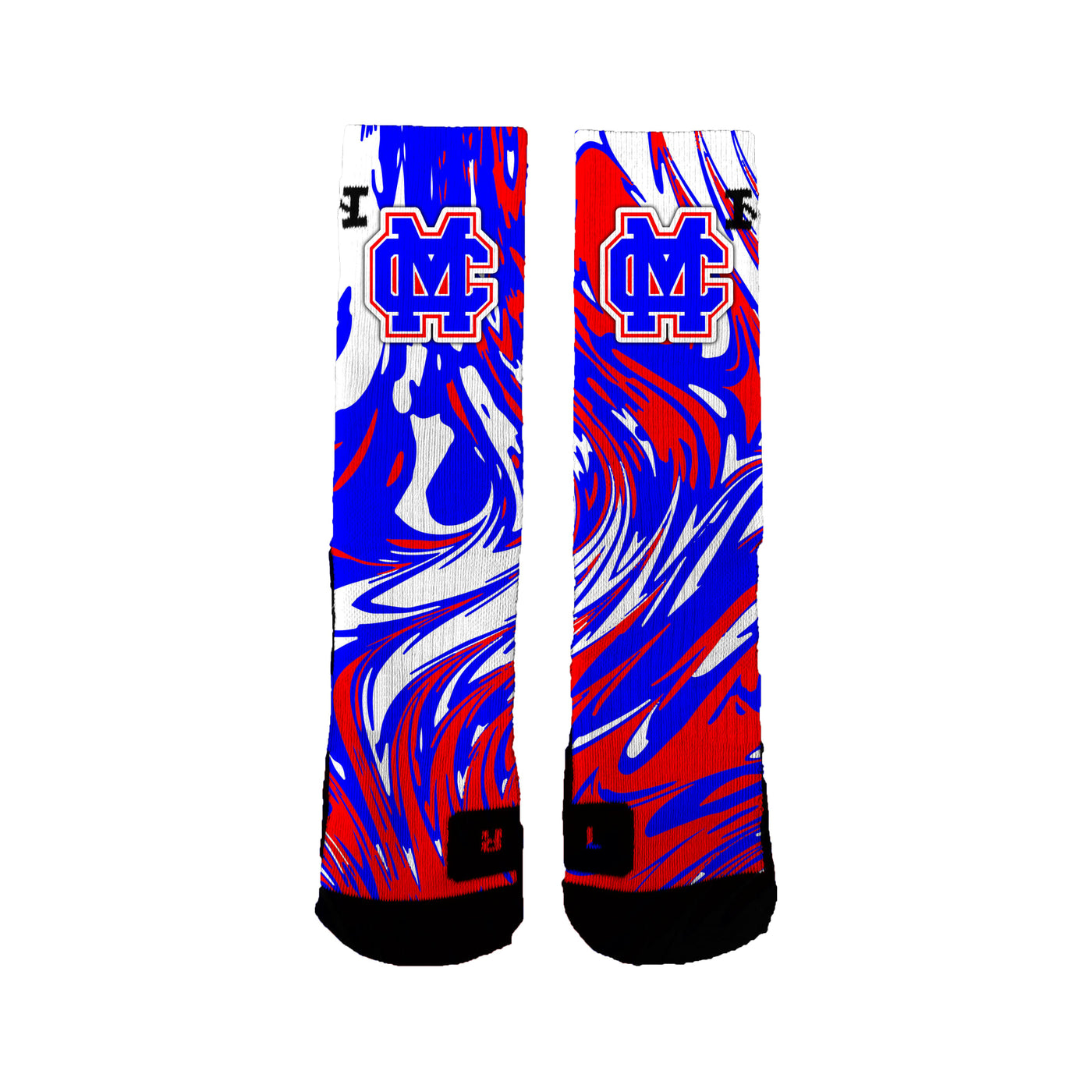 Clinton Massie Pto Swirl Socks