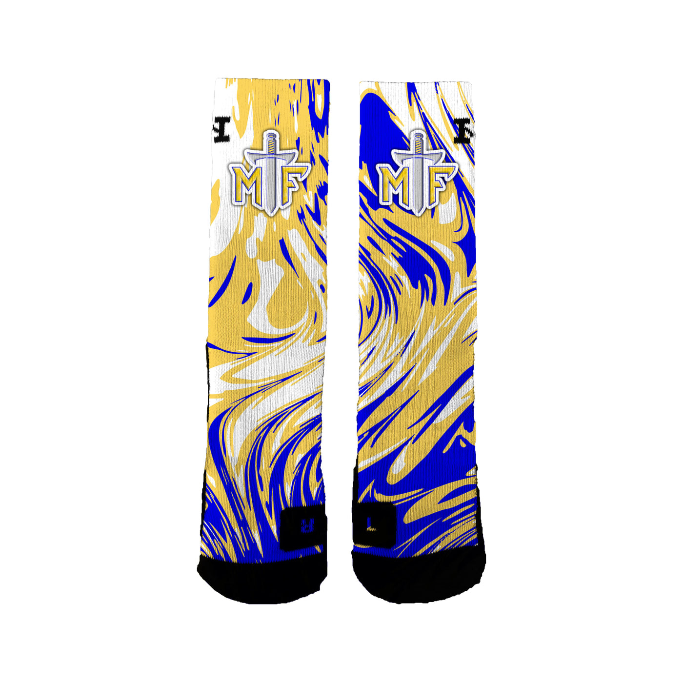 Maroa Forsyth Community Club Swirl Socks