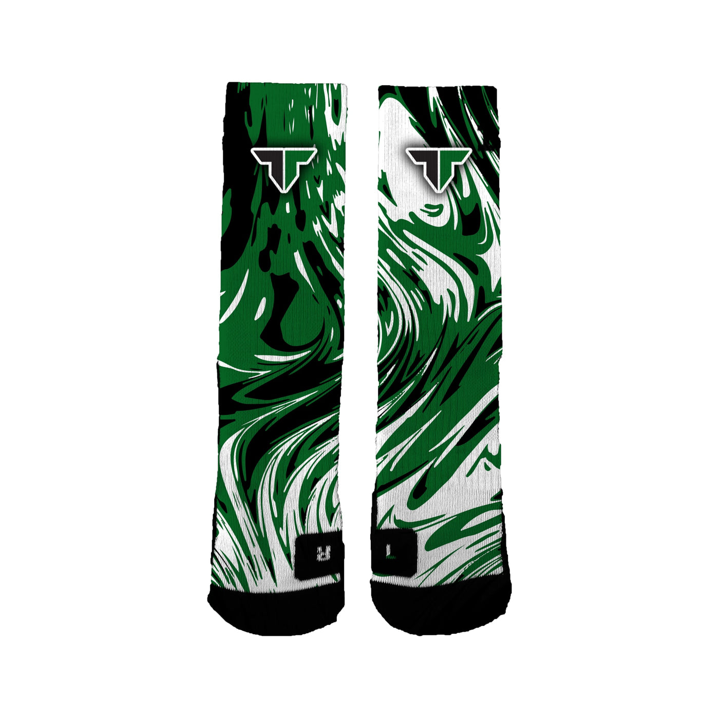 Tigard Competitive Hoops Swirl Socks