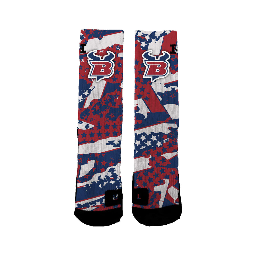 Bigfork/ Vikings & Valkyries Freedom Socks