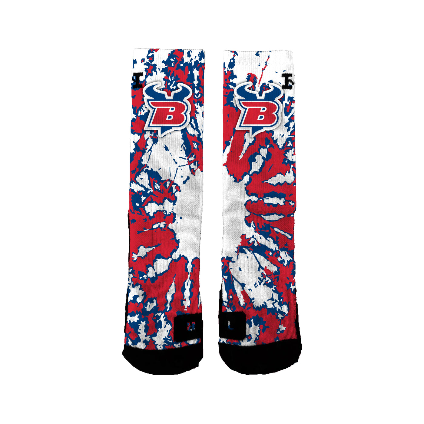 Bigfork Youth Cheer Tie Dye Socks