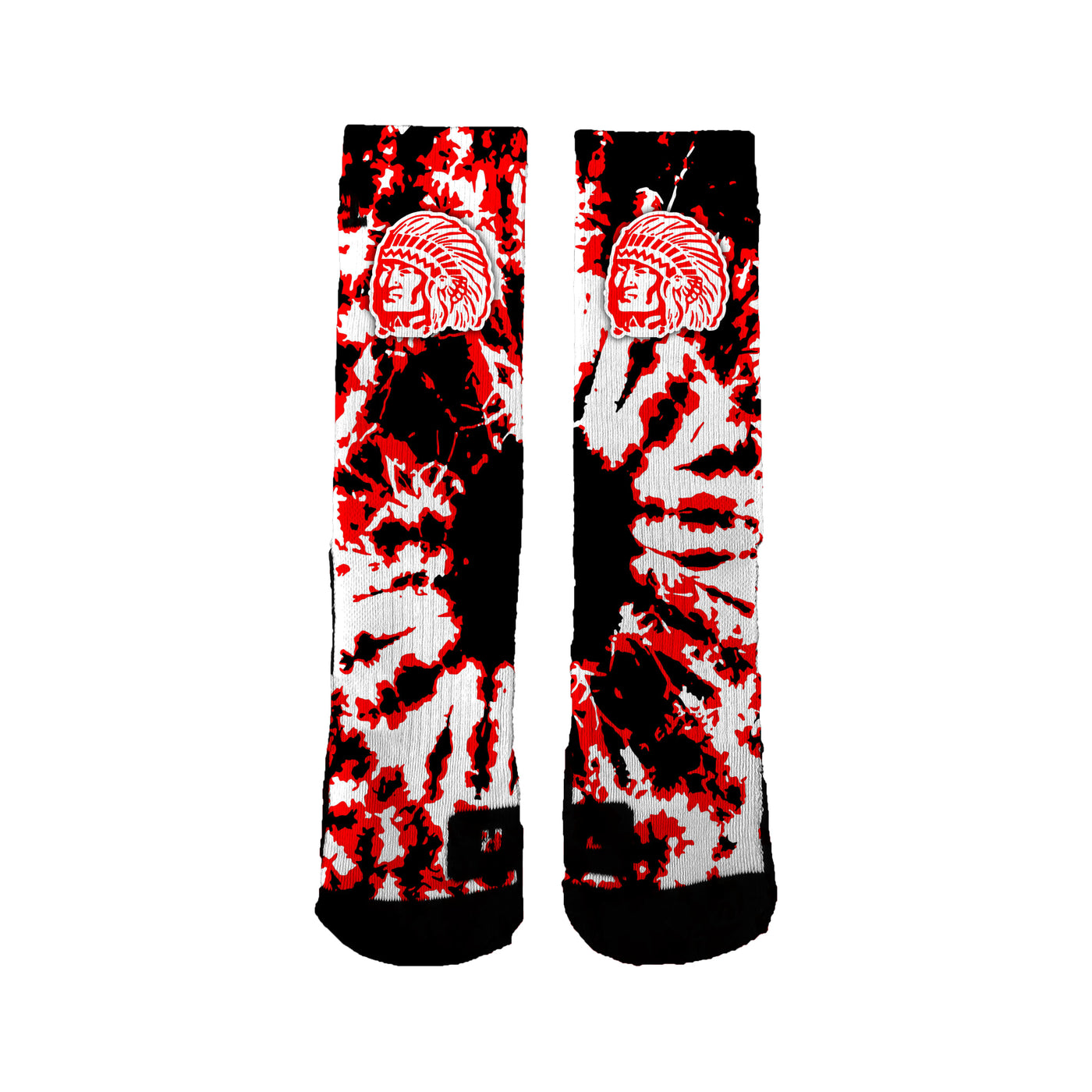 Arlee Warriors Tie Dye Socks