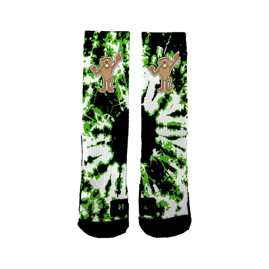 Greenway Elementary School Tie Dye Socks