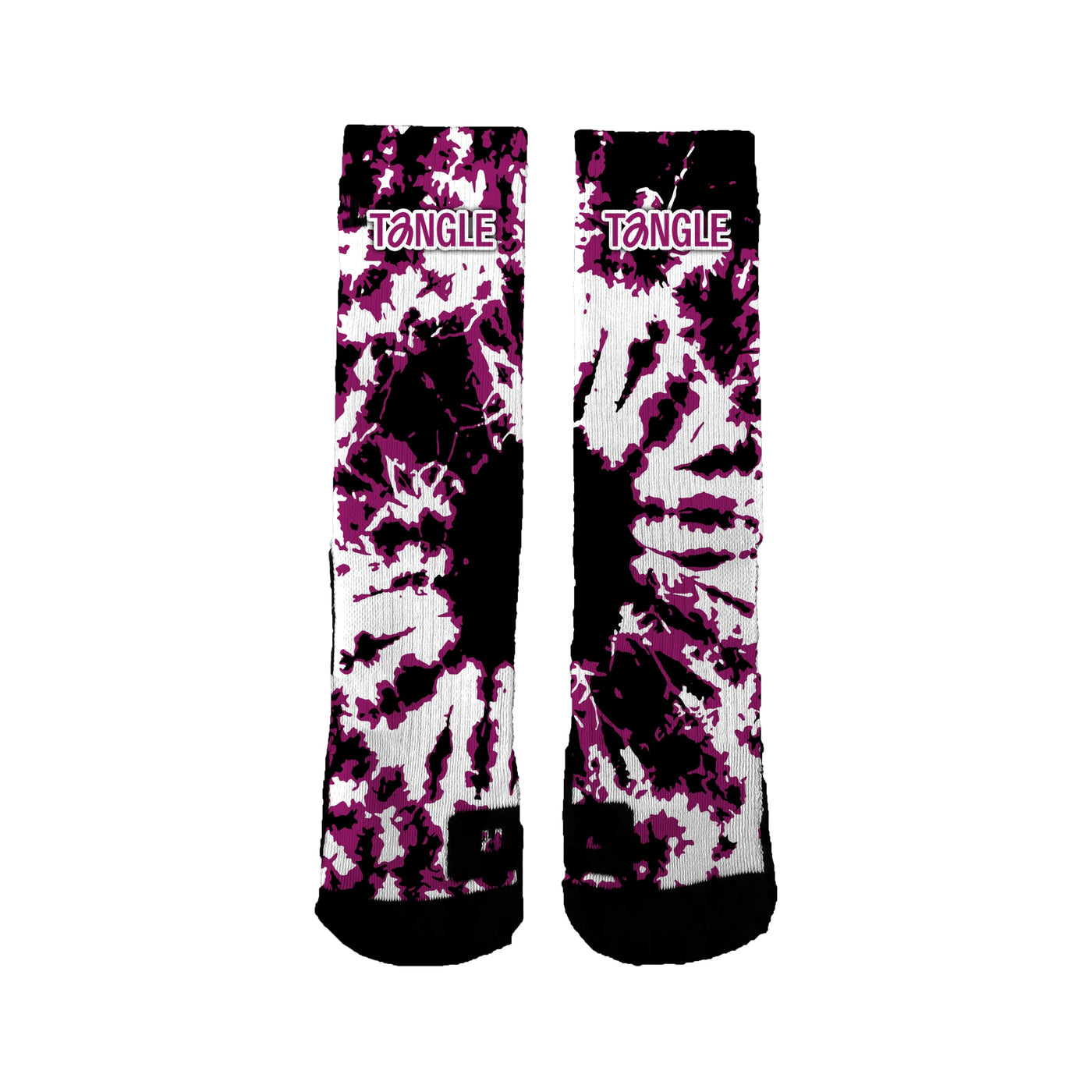 Tangle News Tie Dye Socks