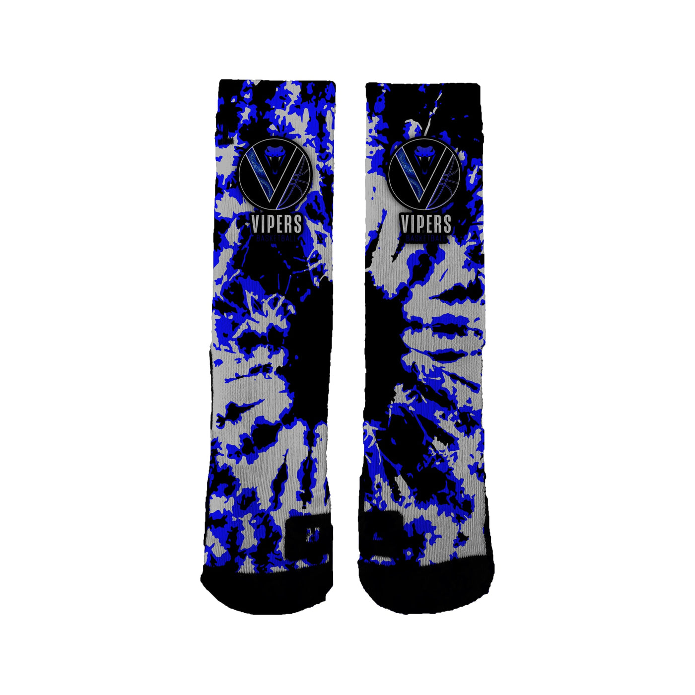 Viper Basketball Tie Dye Socks