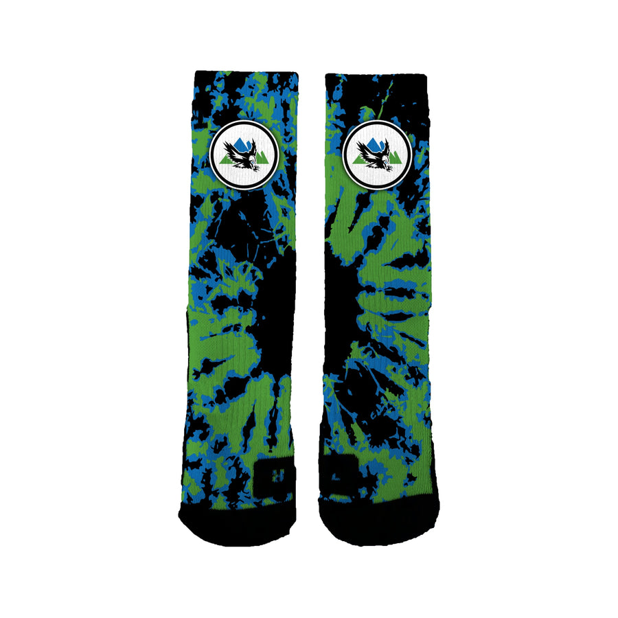 Olympic Middle Tie Dye Socks