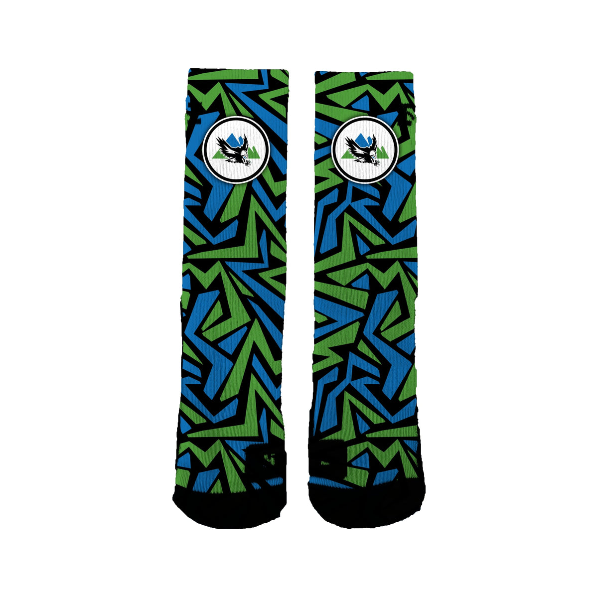 Olympic Middle Maze Socks