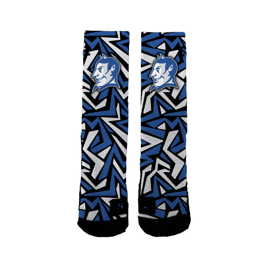 Lodi Girl's Youth Basketball Maze Socks