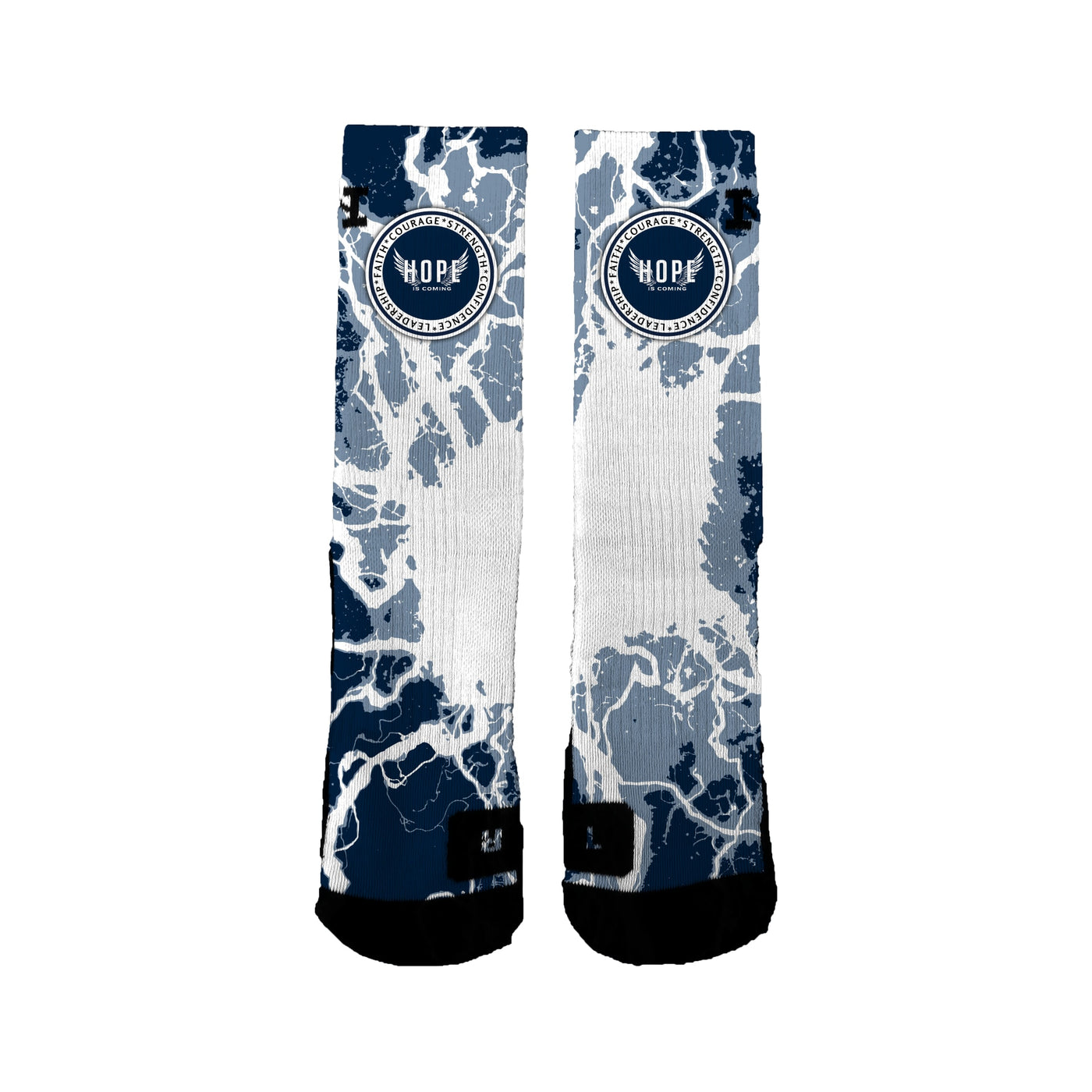 Hope Is Coming 12u Basketball Lightning Socks