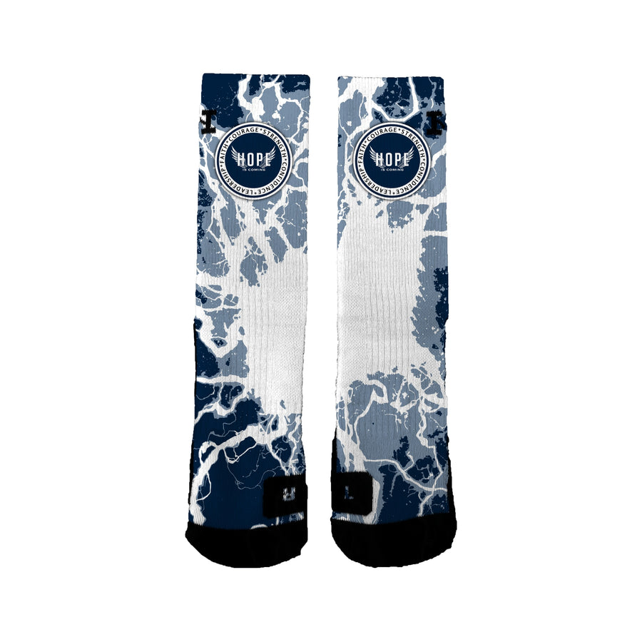 Hope Is Coming 12u Basketball Lightning Socks