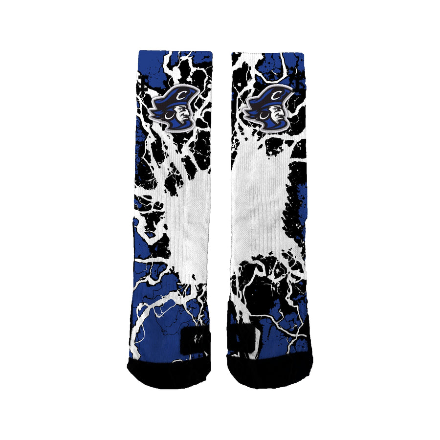 Charlestown Middle School Lightning Socks