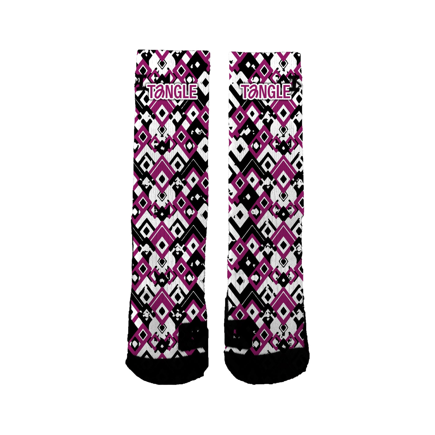 Tangle News Geo Socks