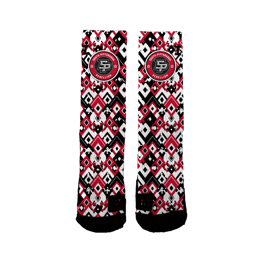 South Pittsburgh Rebellion Geo Socks