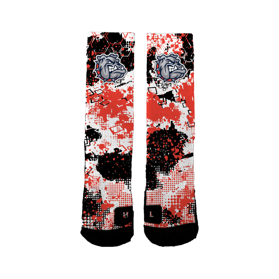 Ainsworth Bulldog Football Vibes Socks