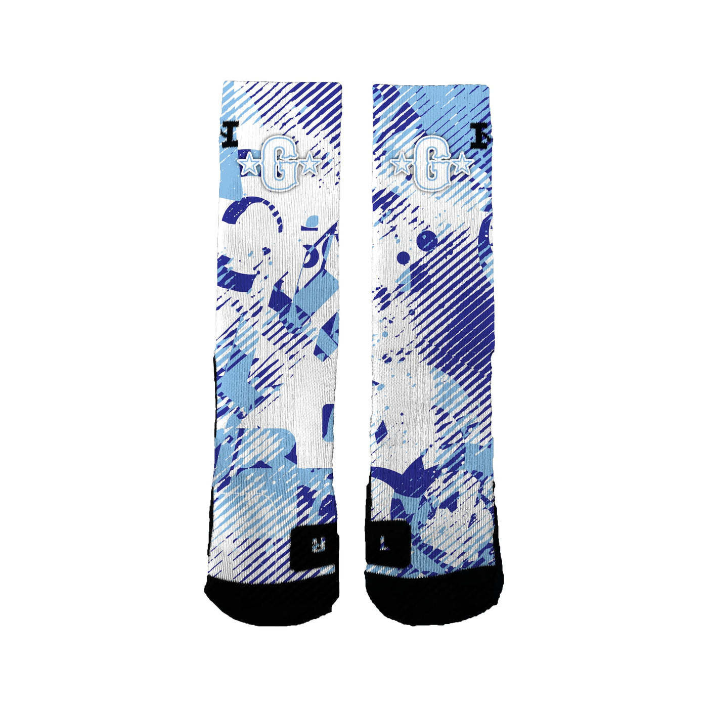 Generals Baseball Academy Static Radio Socks