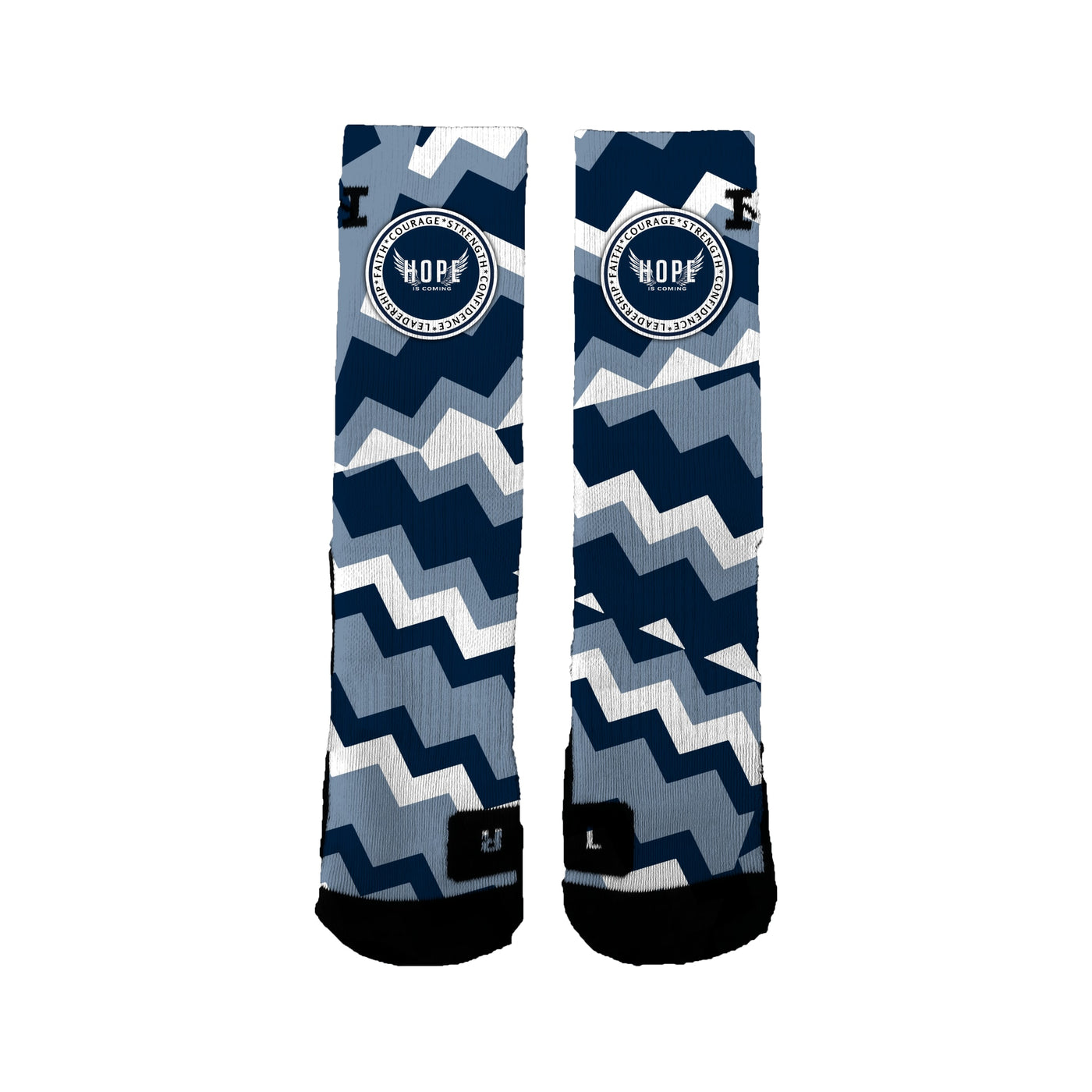 Hope Is Coming 12u Basketball Geozag Socks