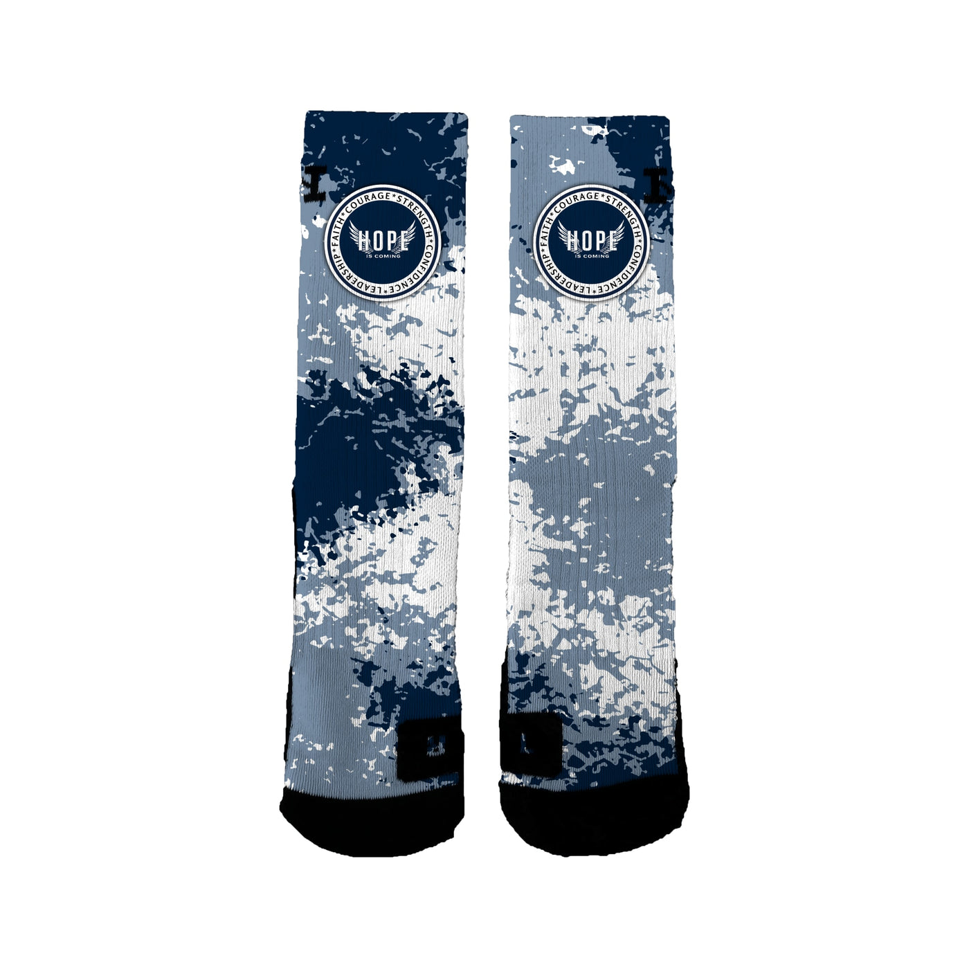Hope Is Coming 12u Basketball Nerf 2.0 Socks