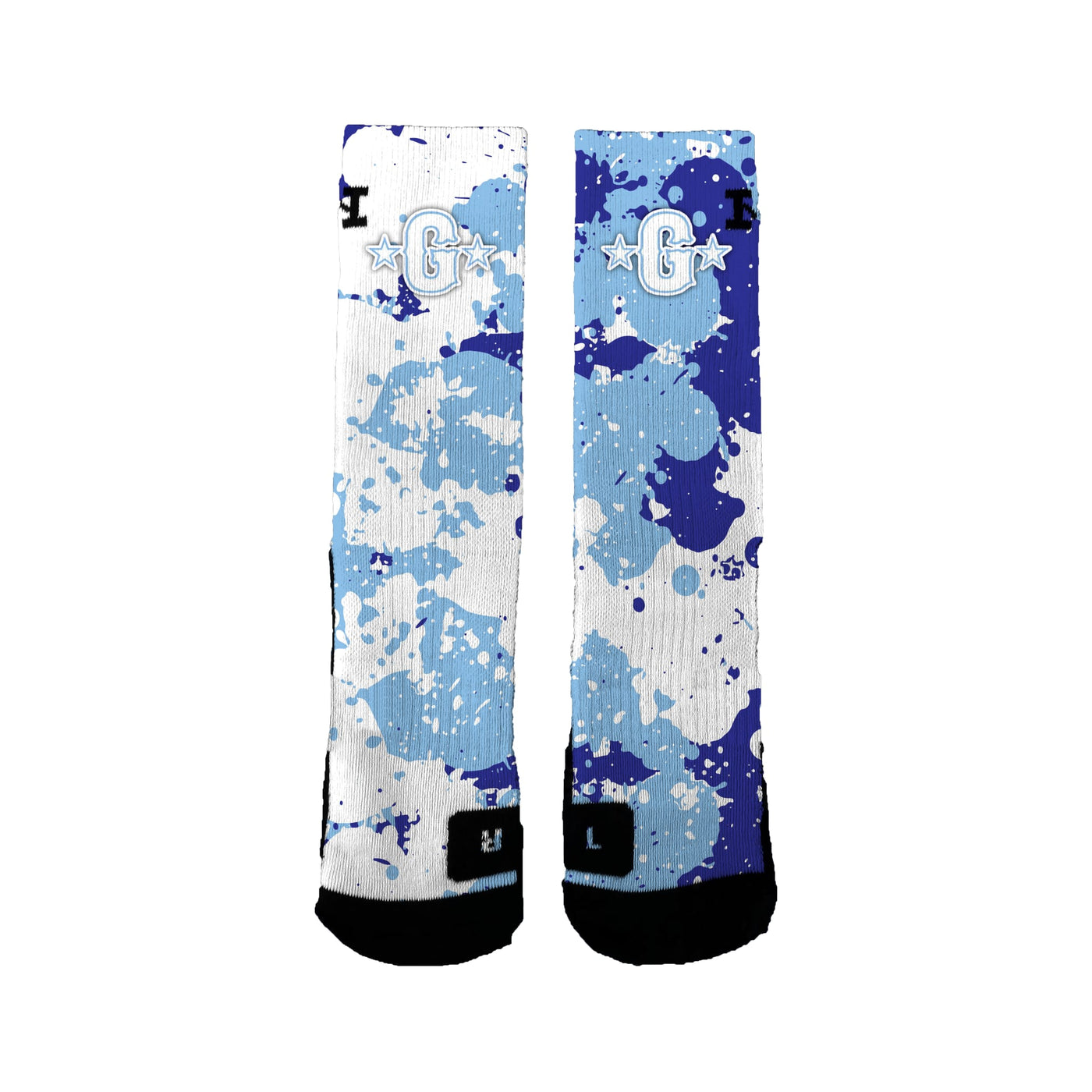 Generals Baseball Academy 3 Peat Splatter Socks