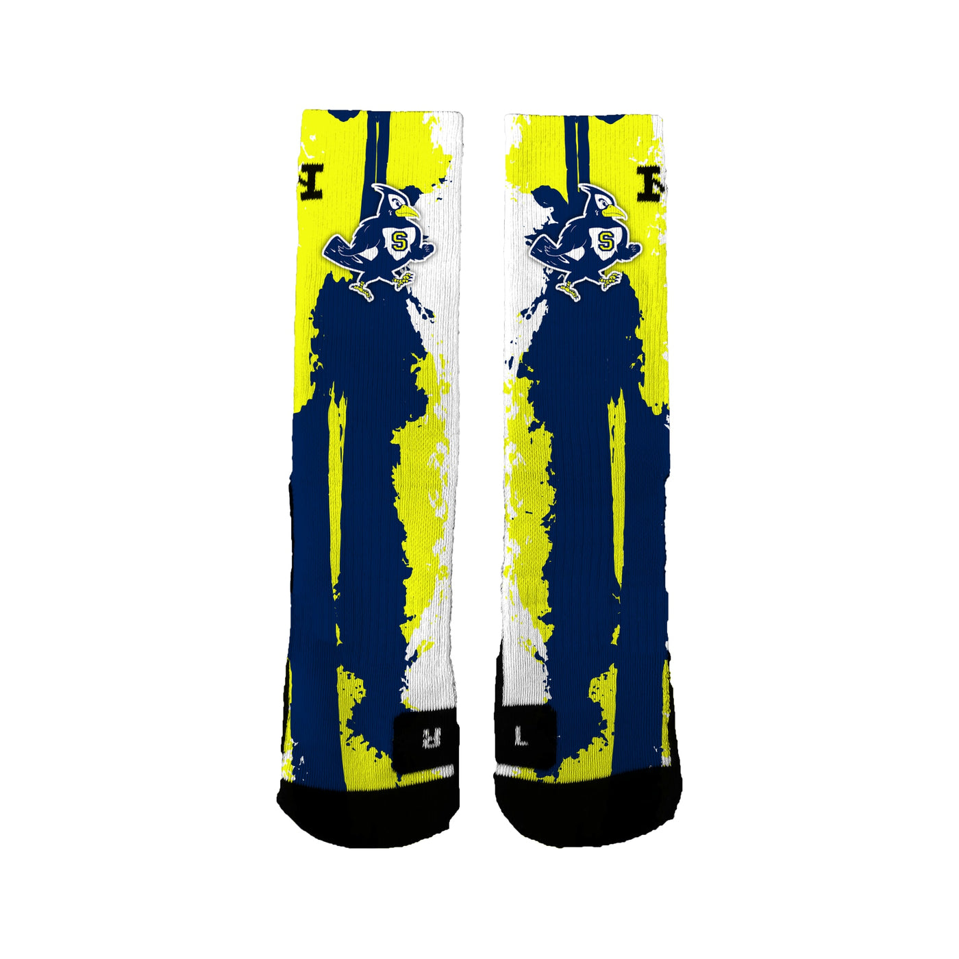 Seward Middle School/bluejays Eruption Socks