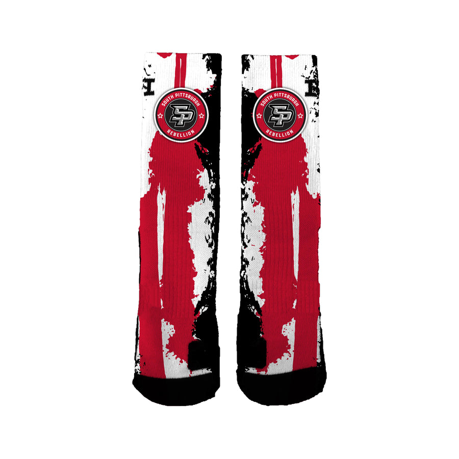 South Pittsburgh Rebellion Eruption Socks
