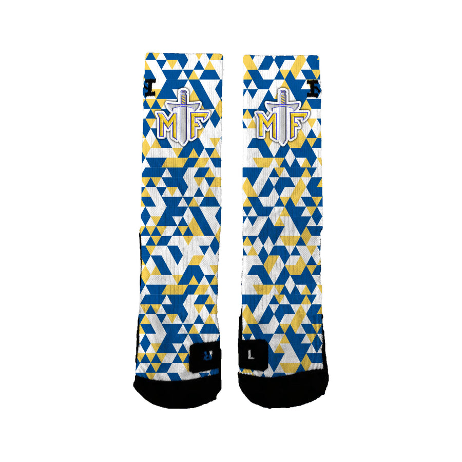Maroa Forsyth Community Club Triangles Socks