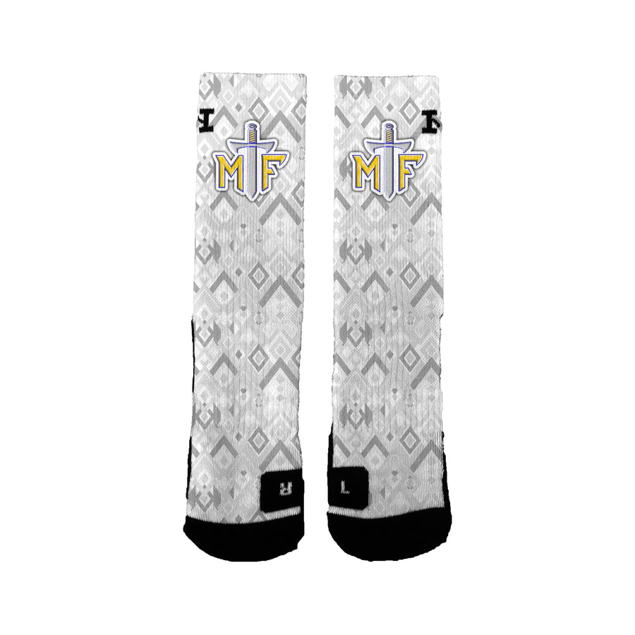 Maroa Forsyth Community Club Basic Geo Socks