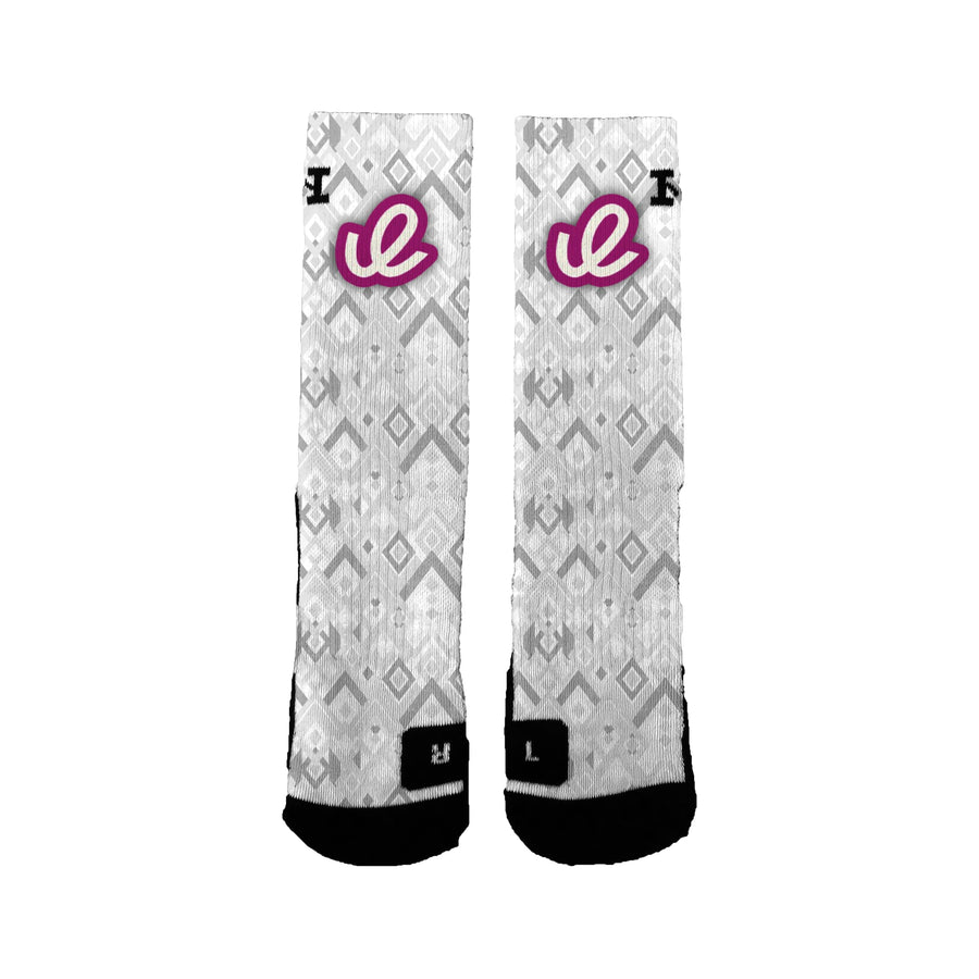 Tangle Podcast Basic Geo Socks