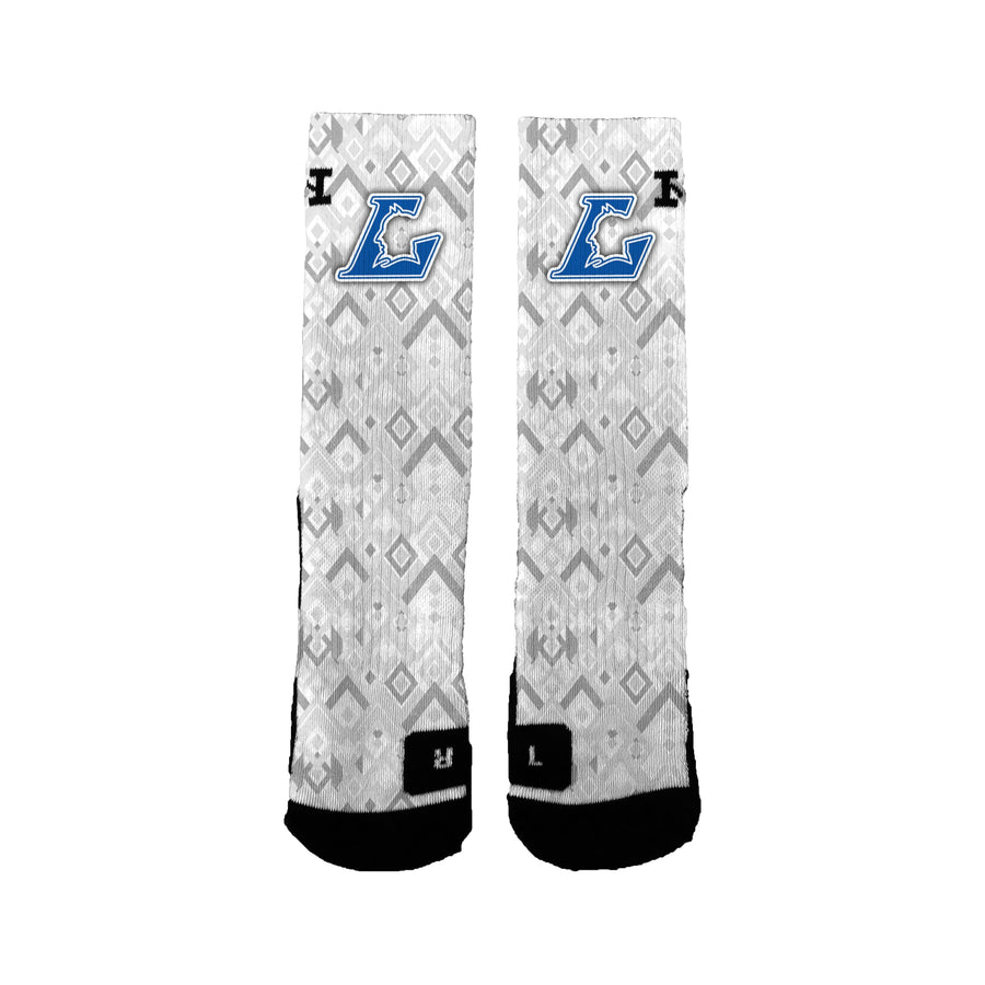 Lodi Youth Girl's Basketball Basic Geo Socks