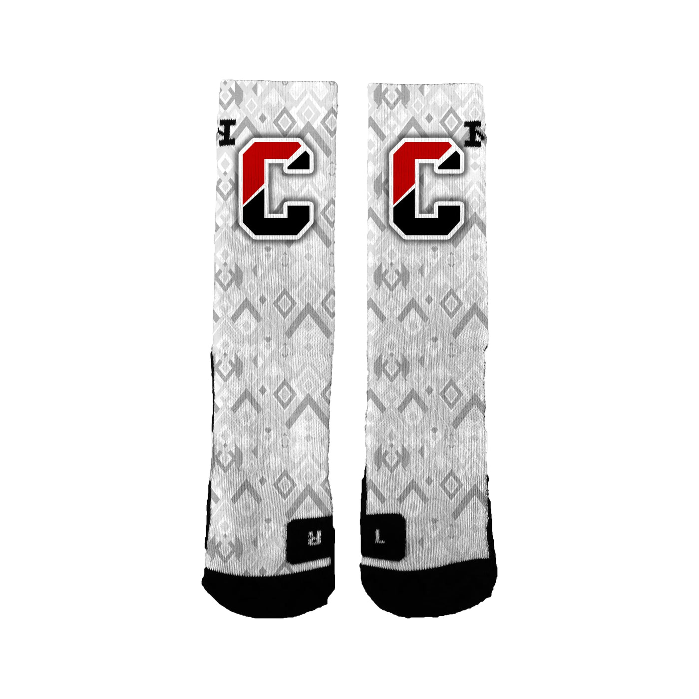 Cinnaminson Middle School Basic Geo Socks