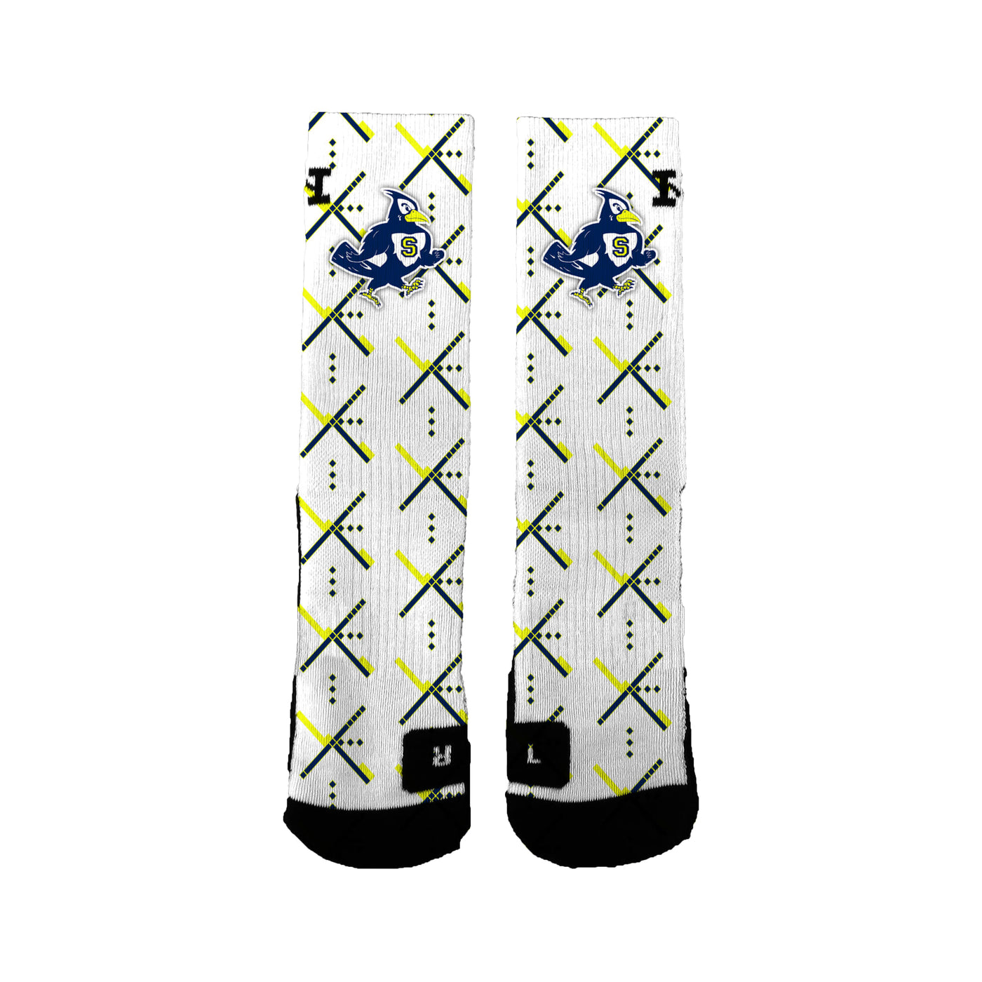 Seward Middle School/bluejays PDX Carpet Socks