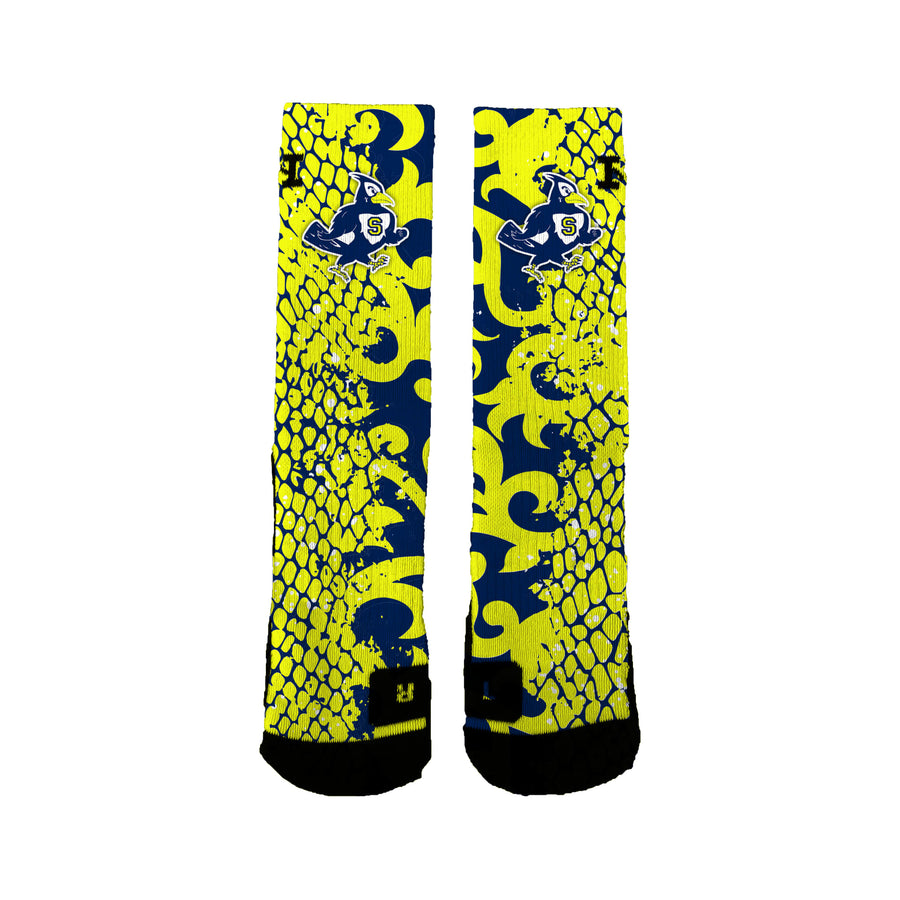 Seward Middle School/bluejays Dynasty Socks