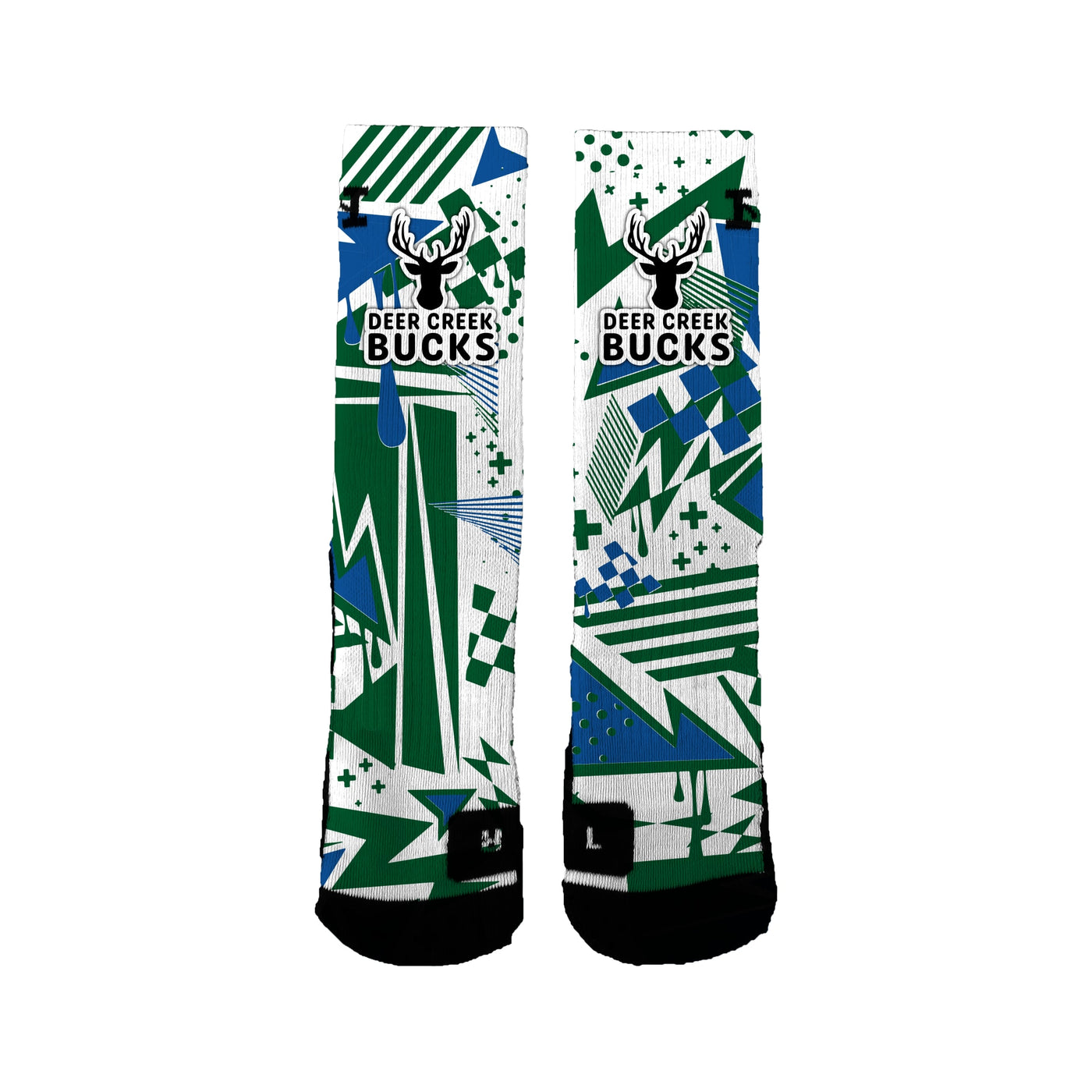 Deer Creek Elementary Skatedeck Socks