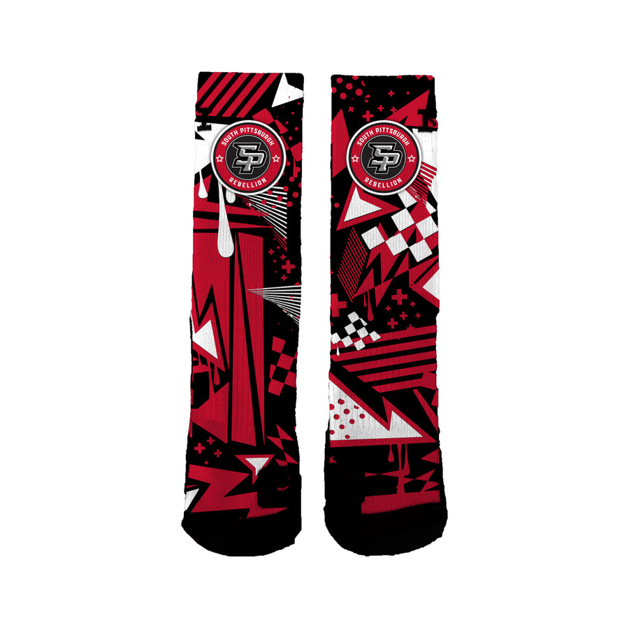 South Pittsburgh Rebellion Skatedeck Socks