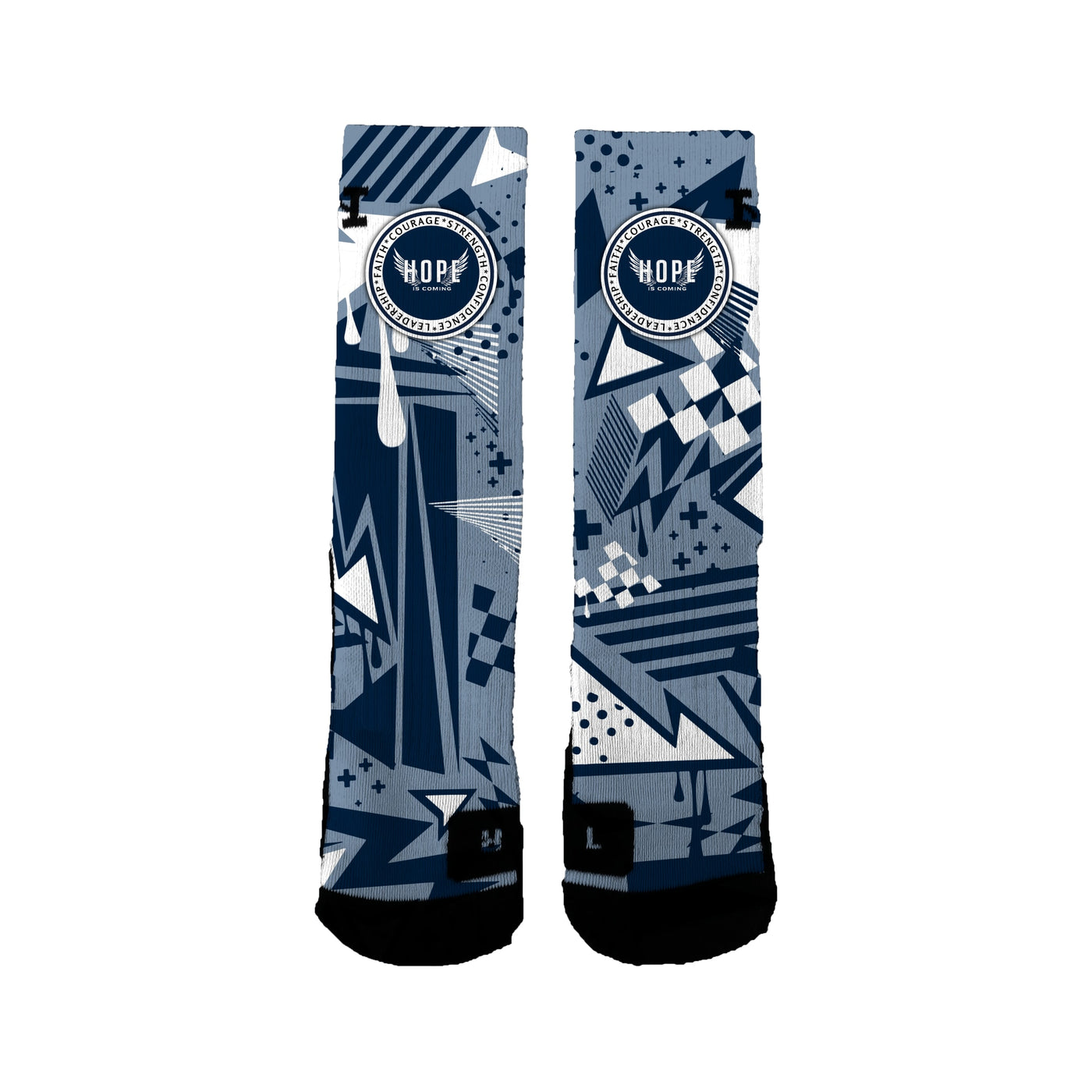 Hope Is Coming 12u Basketball Skatedeck Socks