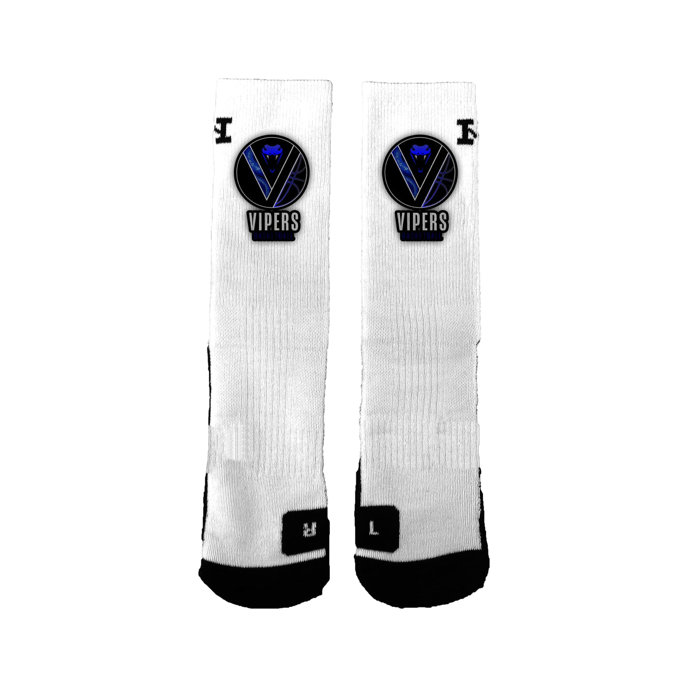 Viper Basketball Logo Socks