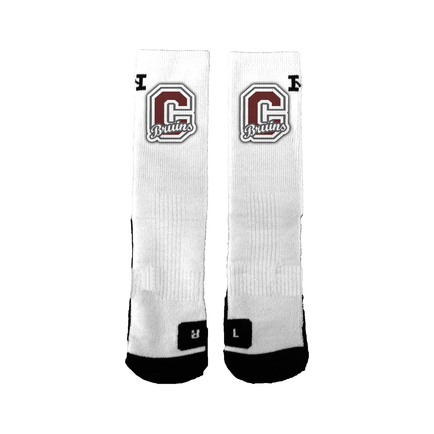 Cascade High Bruins Logo Socks