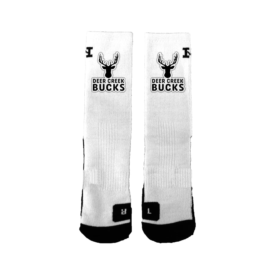 Deer Creek Elementary Logo Socks