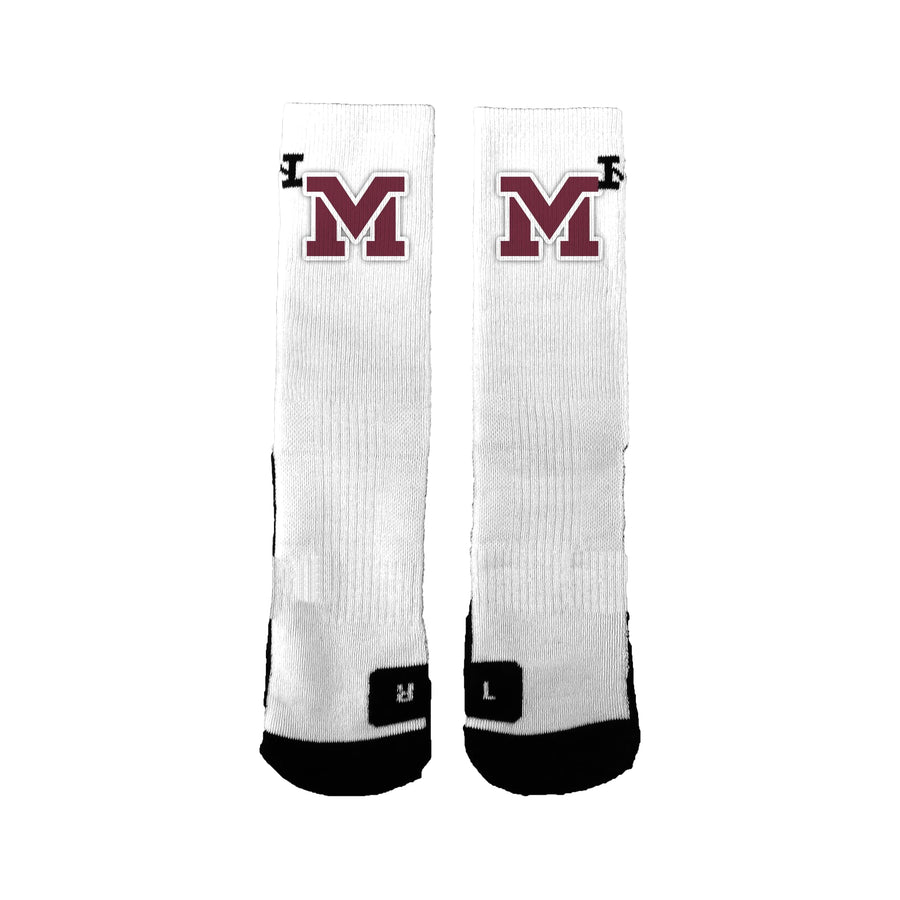 Mount Vernon Ms Pto Logo Socks