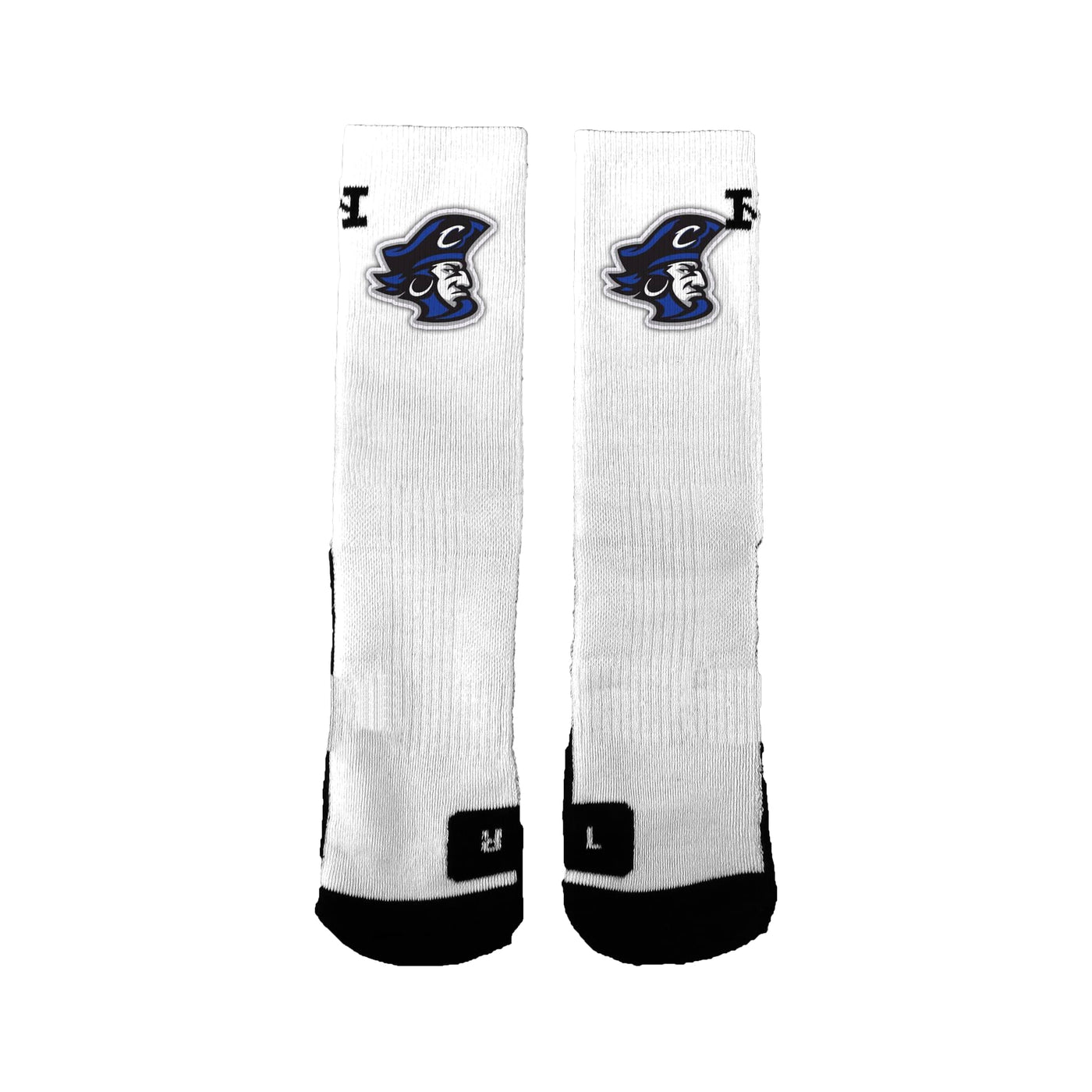 Charlestown Middle School Logo Socks