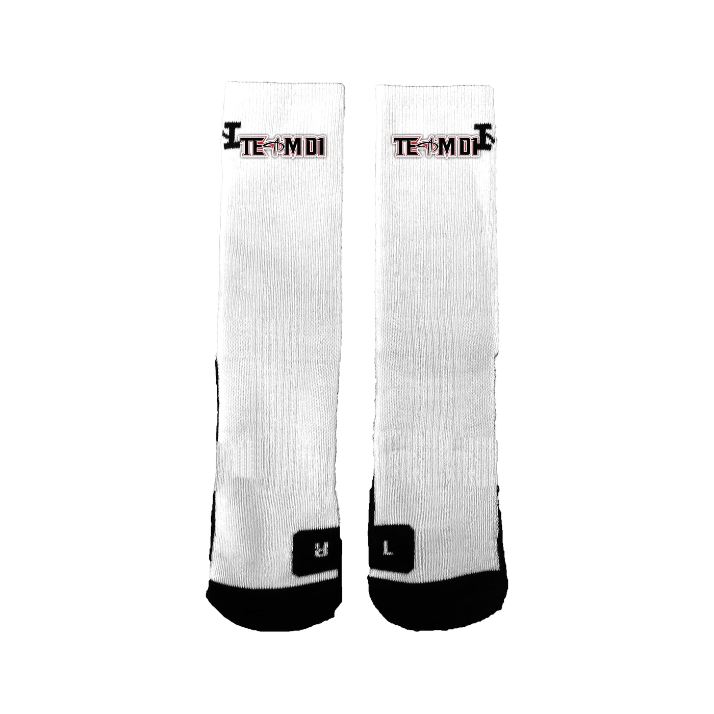 Team D1 Track And Field Logo Socks