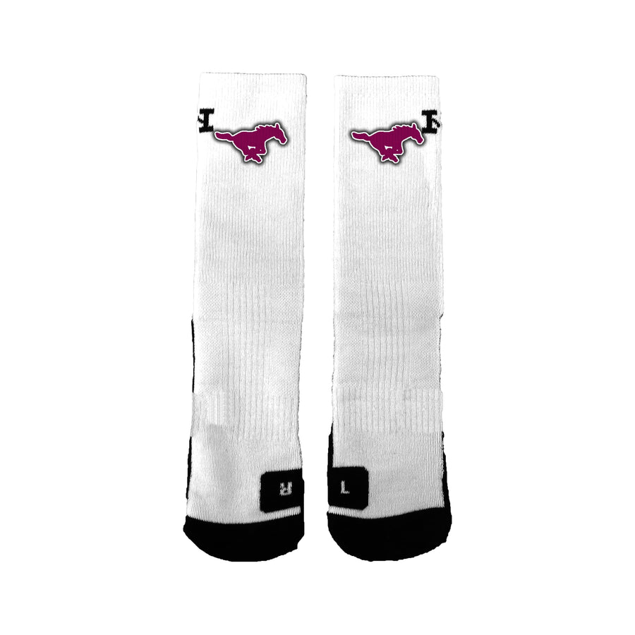 Mount Vernon Ms Pto Logo Socks