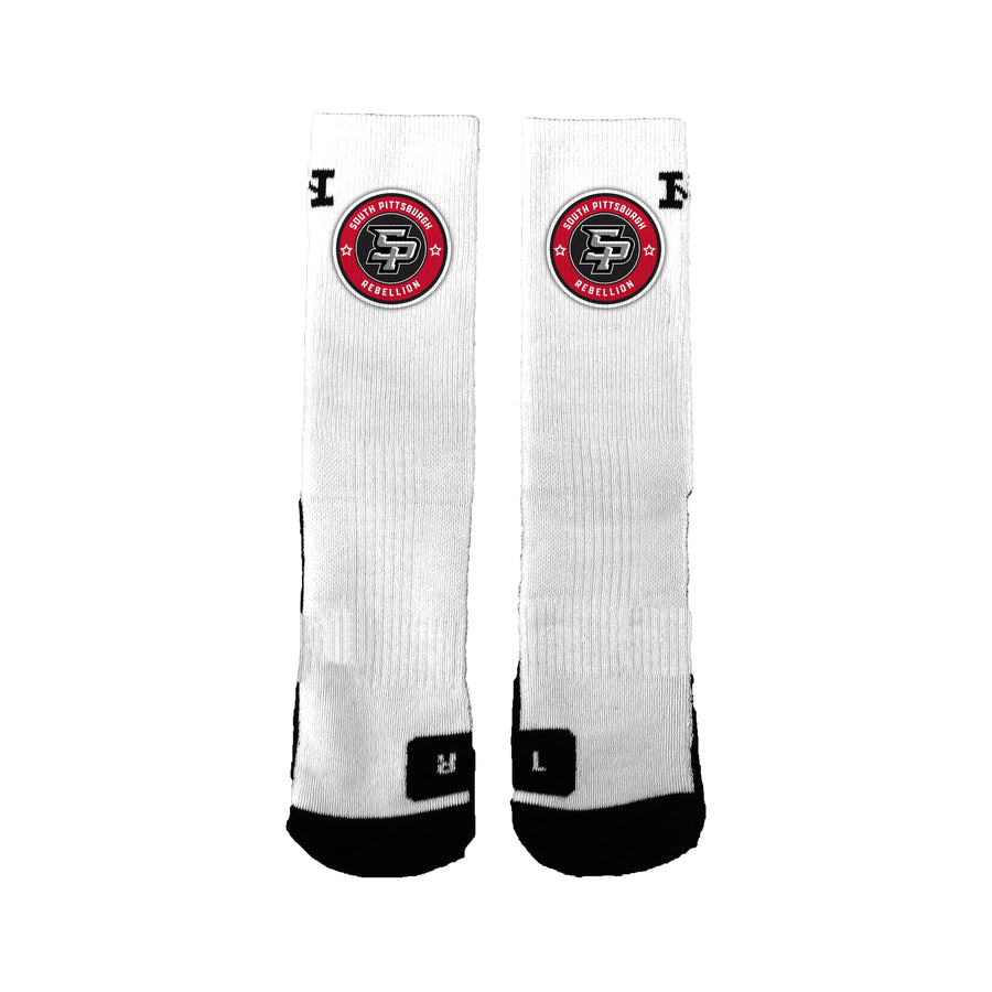 South Pittsburgh Rebellion Logo Socks