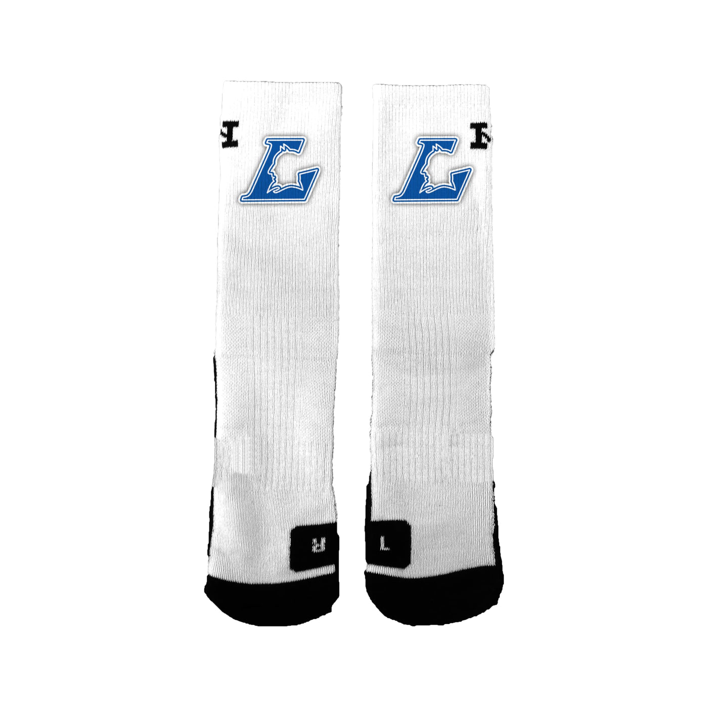 Lodi Girl's Youth Basketball Logo Socks